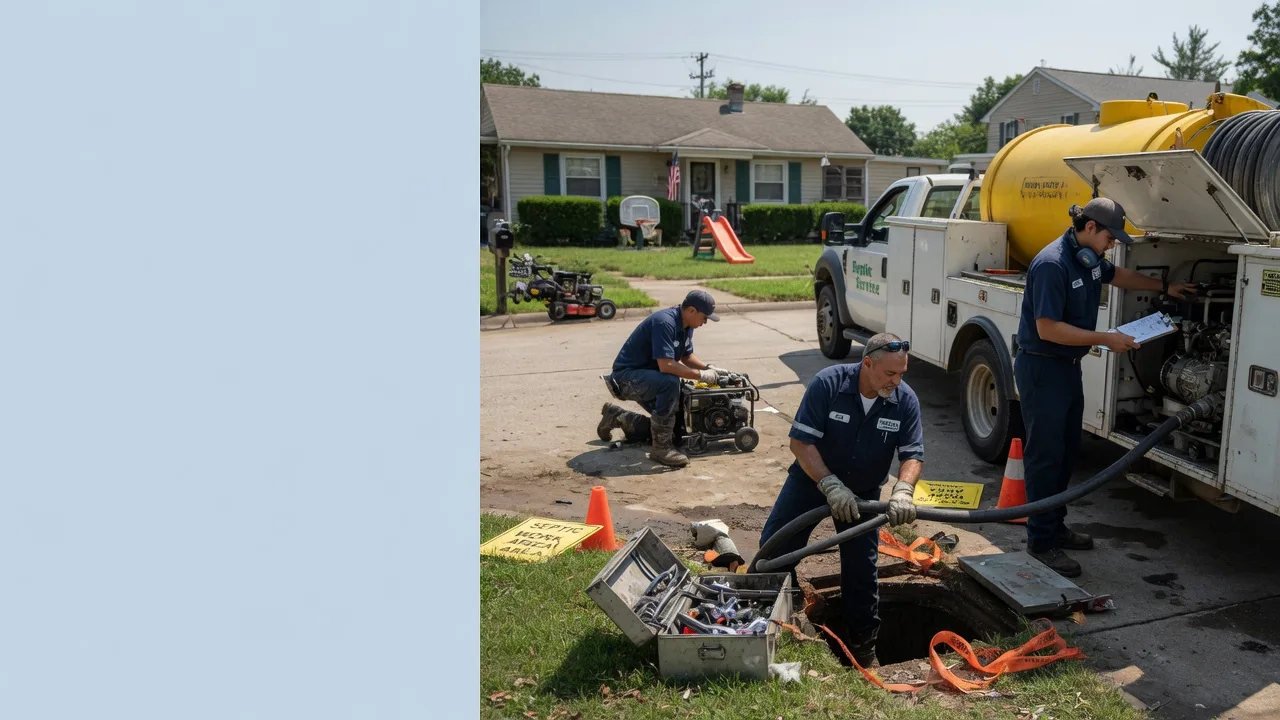 Septic Tank Pumping in Woodleaf, NC near me